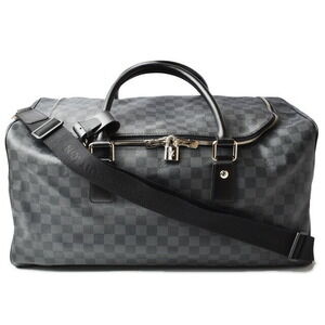 Louis Vuitton Boston Bag Travel Damier Graphite Black Roadster